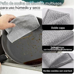 Pack x6 Paños Mágicos™ de Acero Inoxidable – Limpieza Profunda