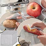 Pack x6 Paños Mágicos™ de Acero Inoxidable – Limpieza Profunda