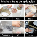 Pack x6 Paños Mágicos™ de Acero Inoxidable – Limpieza Profunda