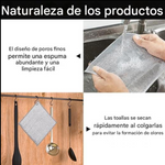 Pack x6 Paños Mágicos™ de Acero Inoxidable – Limpieza Profunda