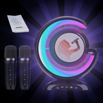 🎤 Karaoke Portátil con Luces LED – ¡Arma tu fiesta donde sea!