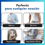 Detalles de construcción y tecnología de compresión de faja masculina SlimForm Pro